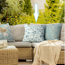 Mätová obliečka na vankúš FLORE